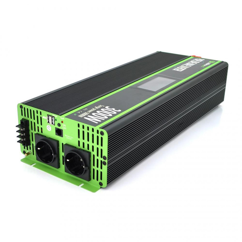 Інвертор (перетворювач) 12В/220В YATO YT-81490